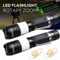 T6 LED Tactical Flashlight with Built-in USB Rechargeable 18650 Battery